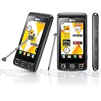 LG KP500 Cookie Unlocked Phone with 3.2 MP Camera and Digital Media Player--International Version (Black), No-Warranty