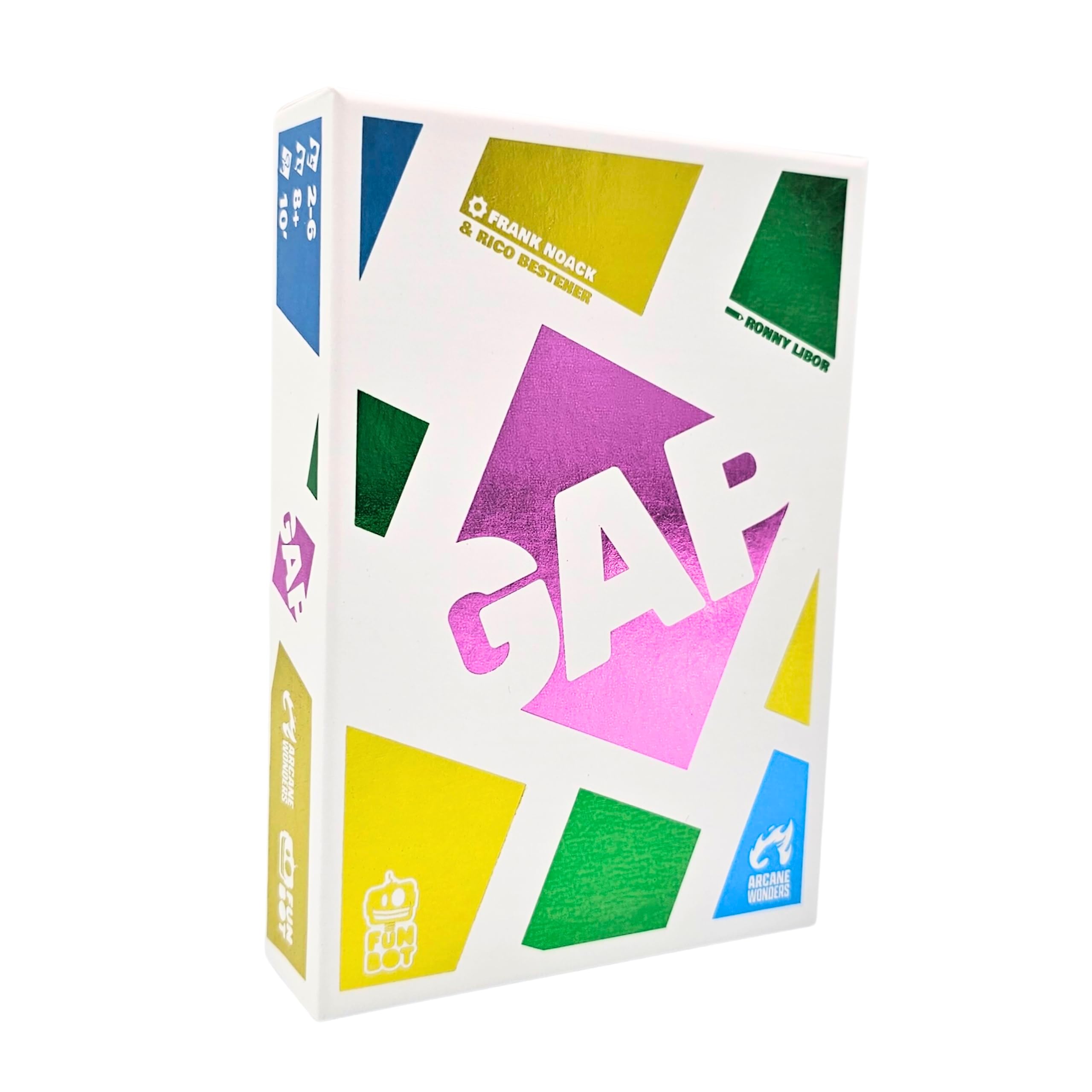Gap Fast-Paced Set Collecting Card Game for 2-6 Players - Suitable for Ages 7 and Up - Perfect for Family Game Nights and Parties