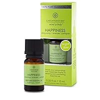 100% Pure Essential Diffuser Oil, 10-Milliliter, Happiness (Ylang Ylang Lavender Petitgrain)