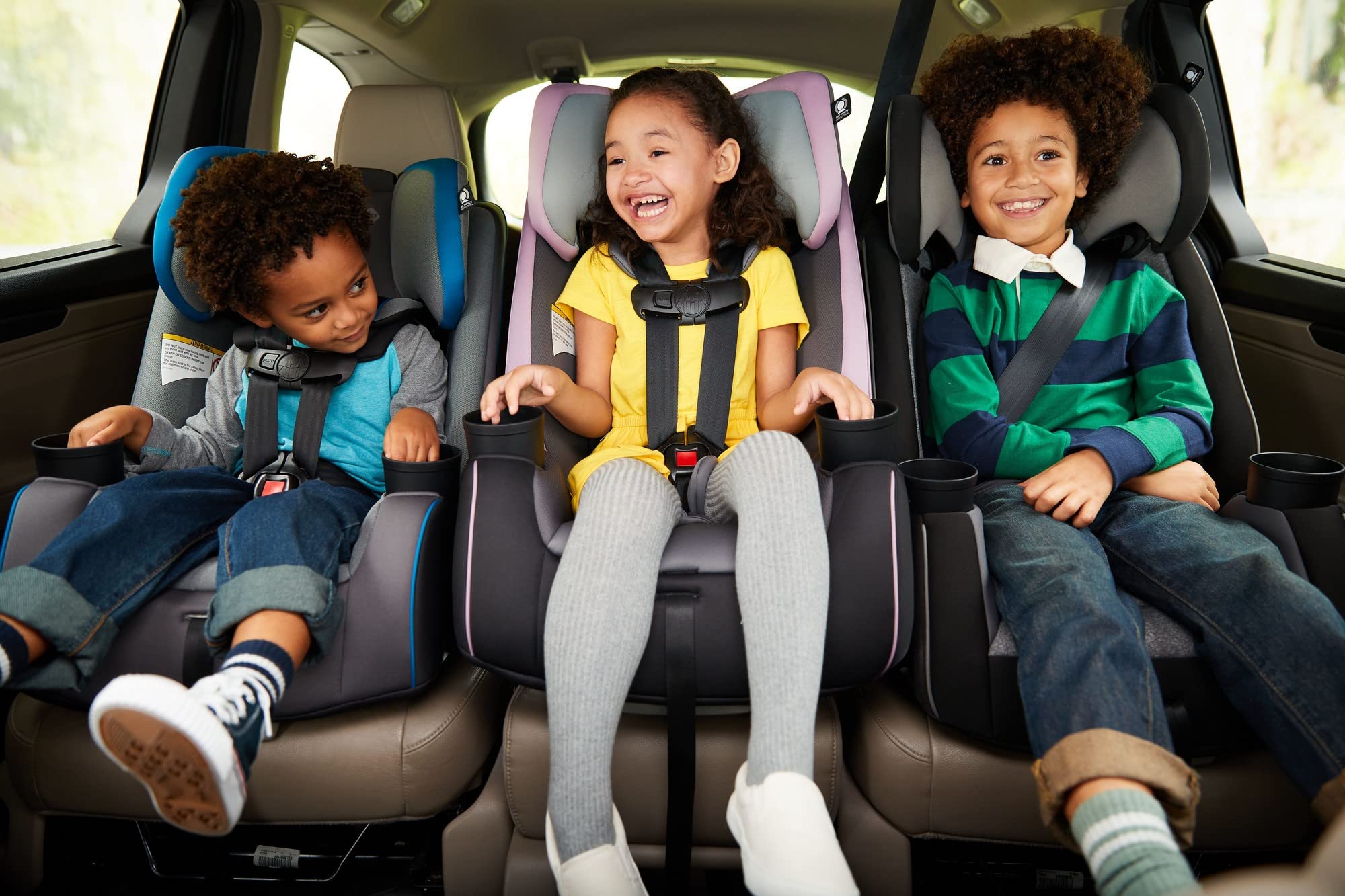 Safety 1st TriMate All-in-One Convertible Car Seat, All-in-one Convertible with Rear-Facing, Forward-Facing, and Belt-Positioning Booster, Dunes Edge