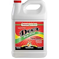I Must Garden Deer Repellent Concentrate – 1 Gallon: Spice Scent Deer Spray for Plants – Natural Ingredients - Makes 10 Gallons, Covers 40,000 sq. ft.
