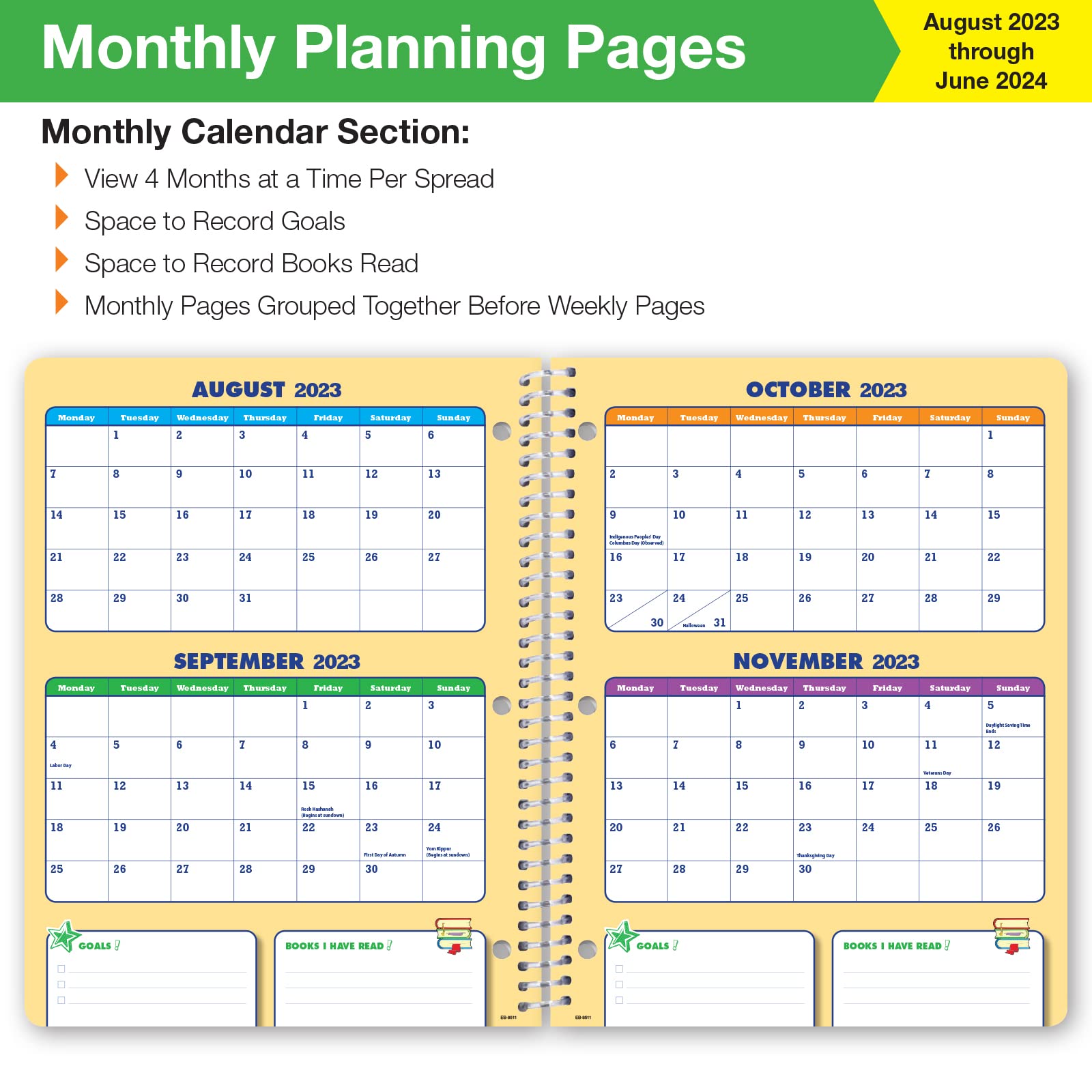 Mua Global Datebooks Dated Elementary Student Planner for Academic Year