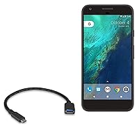 BoxWave Cable Compatible with Google Pixel - USB Expansion Adapter, Add USB Connected Hardware to Your Phone