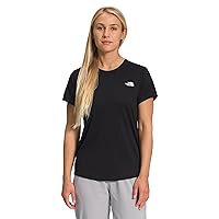THE NORTH FACE Women's Elevation Short Sleeve (Standard and Plus Size), TNF Black, X-Large