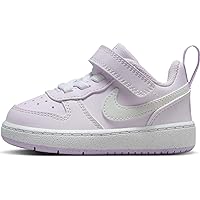 Nike Court Borough Low Recraft Baby/Toddler Shoes (DV5458-500, Barely Grape/White-Lilac Bloom) Size 5