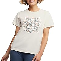 Hanes Womens Originals Graphic T-Shirt, Cotton Tees For Women, Available In Plus