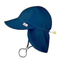 green sprouts Unisex Baby Breathable Flap Hat