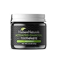 Activated Charcoal Toothpaste 3.3 oz- Peppermint