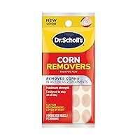 Dr. Scholl's Corn REMOVERS, 9 ct Removes Corns in As Few As 2 Treatments, Maximum Strength, Stays on All Day