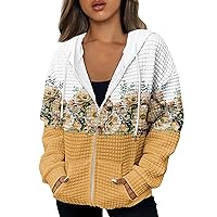 Zip Up Hoodies for Women Trendy Drawstring Drawstring Jacket Coat Y2k Casual Long Sleeve Oversized Hooded Sweatshirts