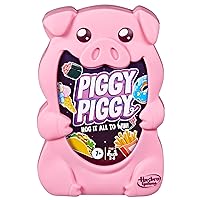 Piggy Piggy Card Game | Fun Family Games for Kids, Teens, and Adults | Ages 7 and Up | 2 to 6 Players I 20 Mins. Average | Quick-Playing Travel Games