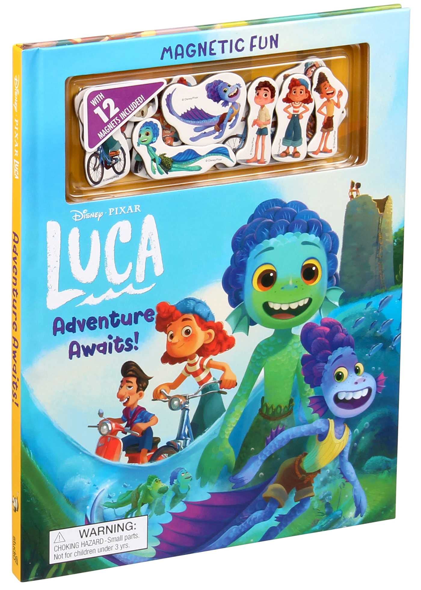 Disney Pixar: Luca: Adventure Awaits! (Magnetic Hardcover)