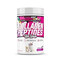 Collagen Peptides - Hydrolyzed Grass Fed Collagen Powder Supplement - Promotes Healthy Hair, Skin, Nails, Joints - 30 Serving (Unicorn Cookie)