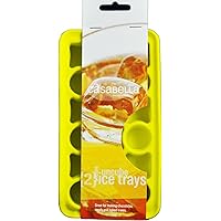 Casabella Uncube Ice Cube Trays Set of 2 Yellow