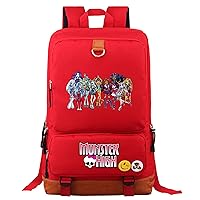 Monster High Graphic Daypack Lightweight Laptop Computer Bag-Water Resistant Backpack for Outdoor,Travel