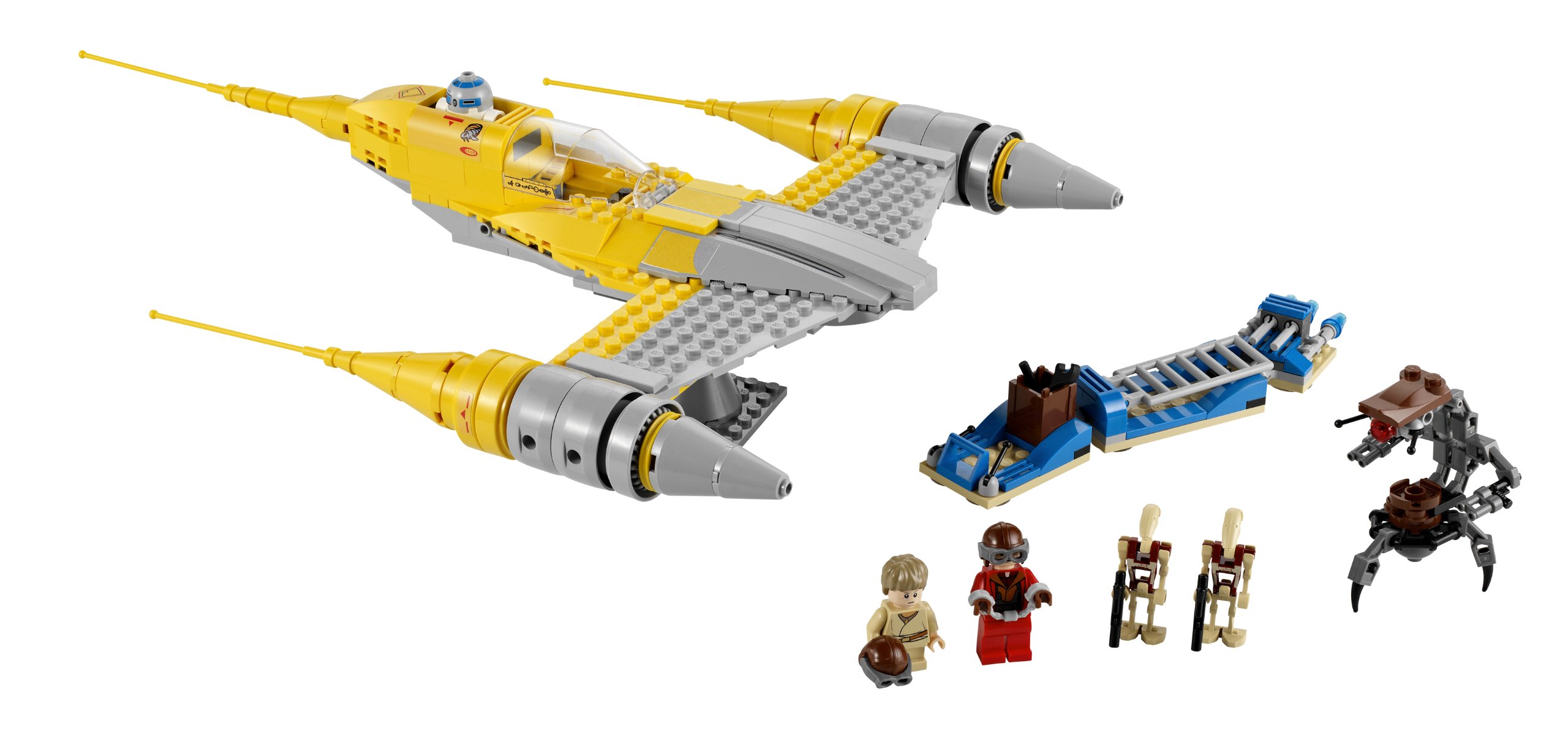 LEGO Star Wars Exclusive Special Edition Set #7877 Naboo Starfighter