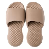 Super Thick Soft Plastic Slippers Female Summer Indoor Home Antistink Bathroom Sandals, Men's House, Bath