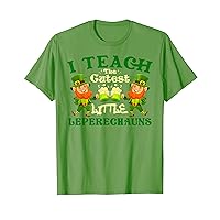 I Teach Cutest Leprechauns St Patricks School Teacher Tee T-Shirt