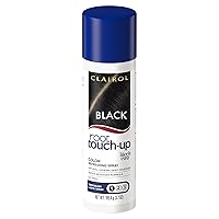Root Touch-Up by Nice'n Easy Temporary Hair Coloring Spray, Black Hair Color, Pack of 1