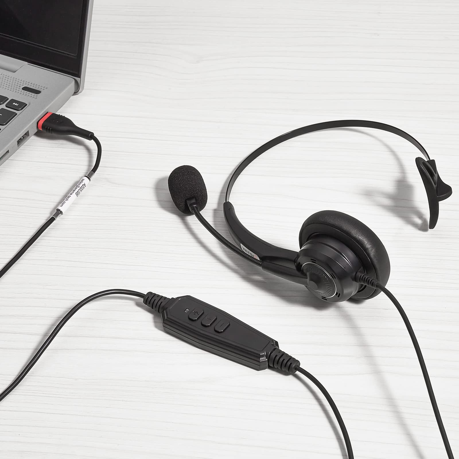 Mua Arama USB Headset with Microphone Noise-Cancelling, Comfort Fit  Computer Headset with Microphone for PC Laptop Mac Skype Zoom UC Webinar  Business Call Center Home Office trên Amazon Mỹ chính hãng 2023 |