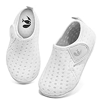 FEETCITY Boys Girls Water Shoes Kids Aqua Socks Quick Dry Barefoot for Beach Swimming Pool