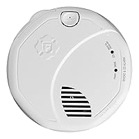First Alert BRK Interconnect Battery-Operated Combination Smoke & Carbon Monoxide Alarm with Voice Alerts, 1-Pack