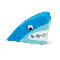 Bath Biters, Children's Bath Sponge, Shark - Large & Absorbent - Gentle on Skin - Adds Fun to Bathtime or Water Table - Great Gift for Kids & Toddlers