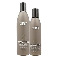 Surface Hair Awaken Therapeutic Shampoo & Conditioner Bundle, For Visibly Thicken, Strengthen Fine Hair, 2-Piece Set