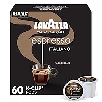Lavazza Espresso Italiano Single-Serve Coffee K-Cups for Keurig Brewer, Medium Roast, 100% Arabica, Value Pack, 10 Count (Pack of 6)