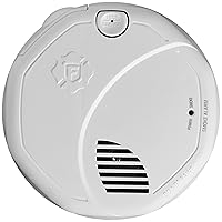 First Alert SA511CN2-3ST Wireless Interconnected Smoke Alarm with Voice Location, Battery Operated, Pack of 2 , WHITE