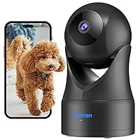 Indoor Security Camera 2K, Owltron 360 Camera for Home Security with Motion Detection, Baby Monitor Camera with Phone App, 2.4G WiFi Camera with Night Vision & 2-Way Audio, Works with Alexa