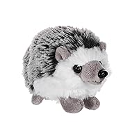 Wild Republic Pocketkins Eco Hedgehog, Stuffed Animal, 5 Inches, Plush Toy, Made from Recycled Materials, Eco Friendly