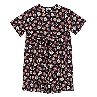 TruffleShuffle Labyrinth Friends All Over Print Smock Dress