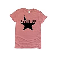World and Space Hamilton T-Shirt Rise Up Shirt Musical Tee Young Scrappy & Hungry American Hamilton Shirt