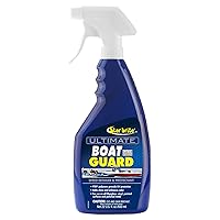 STAR BRITE Ultimate Boat Guard Speed Detailer & Protectant Spray - High-Gloss UV Protection for Marine Surfaces, Easy Spray On Wipe Off Formula