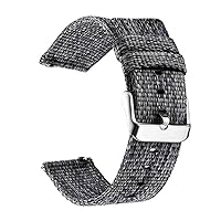 20 22mm Wrist Straps Bands for Huawei Watch GT2 42mm Smartwatch Strap Watch 3 Pro GT 2 Honor Magic 2 42 46mm Sport Belt Bracelet (Color : Black, Size : 20mm Universal)