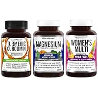 FarmHaven Magnesium + Multivitamin for Women + Turmeric Curcumin with BioPerine Black Pepper