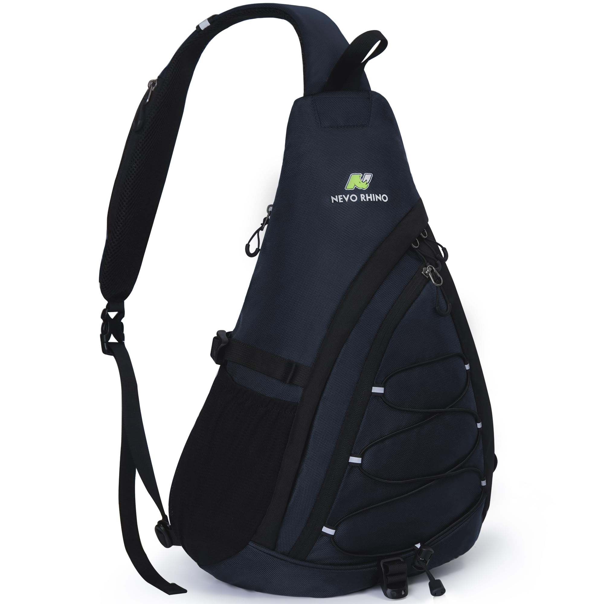 N NEVO RHINO Sling Bag Crossbody Sling Backpack,Casual Shoulder Bag for Men,Women Hiking Daypack,Outdoor,Travel