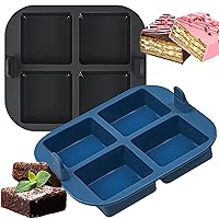 Webake Silicone Air Fryer Brownie Pan for Baking, Nonstick 2.6