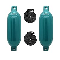Extreme Max 3006.7593 BoatTector Inflatable Fender Value 2-Pack - 6.5
