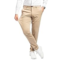 for Men, Slim Fit, Stretch - Comfortable and Modern Mens Trousers with Stretch for Suits, Business, Casual