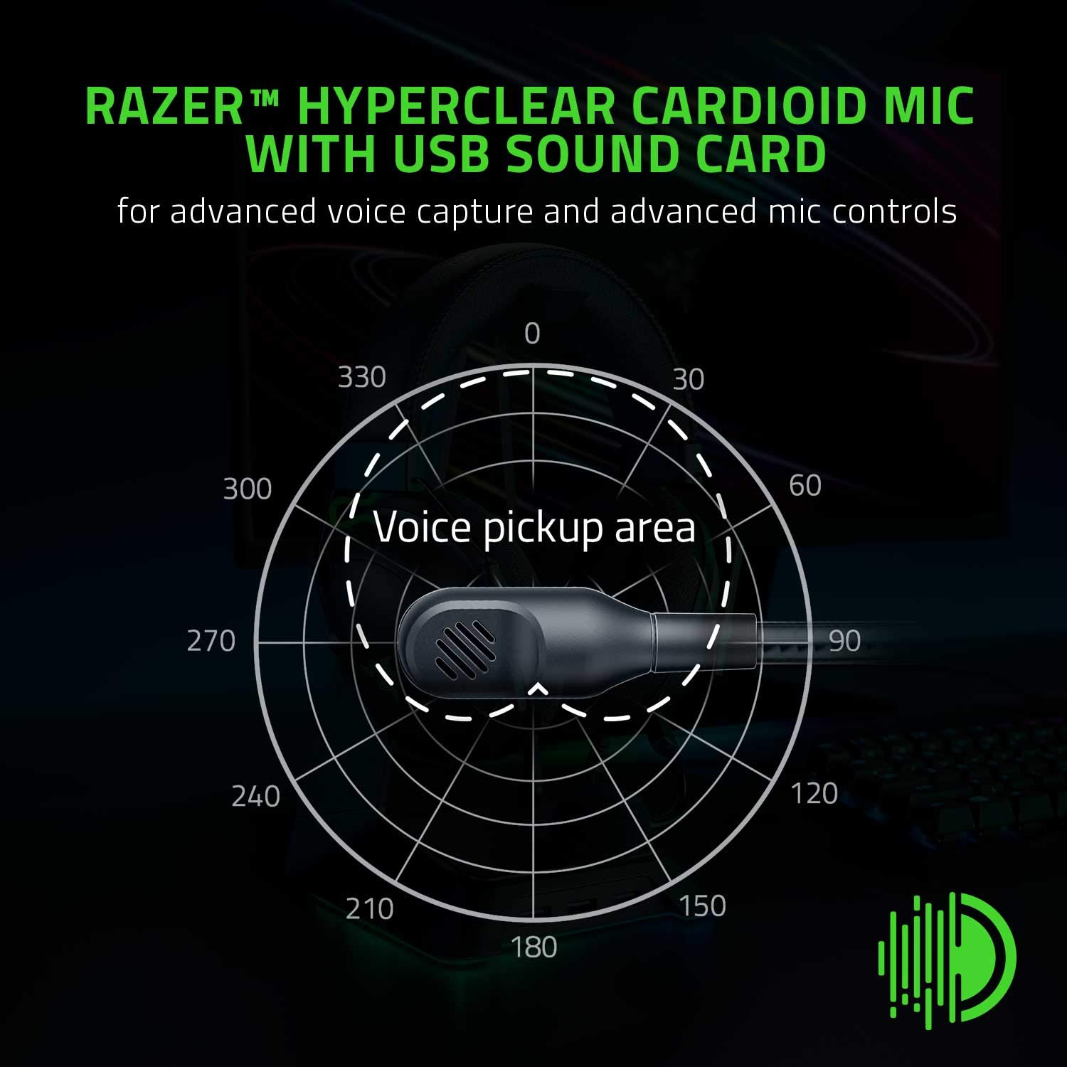 Razer BlackShark V2 Gaming Headset: THX 7.1 Spatial Surround Sound - 50mm Drivers - Detachable Mic - PC, PS4, PS5, Switch, Xbox One, Xbox Series X & S, Mobile - 3.5 mm Audio Jack & USB DAC - Black