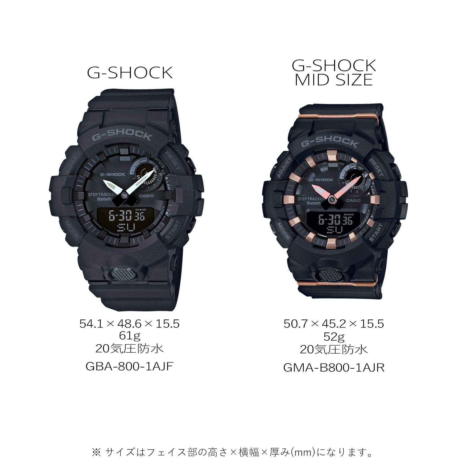 Casio] Watch G-Shock [Japan Import] Mid Size Model GMA-B800-9AJR