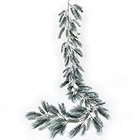 Lvydec Christmas Pine Garland Decoration, 6ft Christmas Greenery Garland Realistic Pine Garland Cypress Garland for Holiday Mantel Fireplace Table Centerpiece