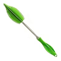 Norpro Silicone Bottle Brush, One-Size, Green