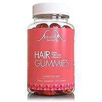 Hair Gummy Vitamins for Healthy Hair Growth | Scientifically Formulated 5000mcg Biotin Folic Acid | Hair Skin and Nails Vitamin | for All Types of Hair | Gummies for Women & for Men