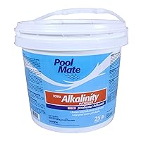 Pool Mate 1-2257-A Alkalinity Increaser for Swimming Pools, 25-Pounds