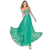 Strapless A-Line Prom and Party Dress 6193