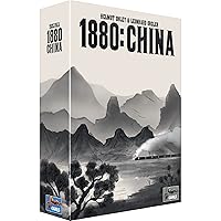 1800 China Board Game (Revised Edition) | Train Network Route Building Strategy Game | Family Game for Kids and Adults | Ages 13+ | 3-7 Players | Average Playtime 300+ Minutes | Made by Lookout Games