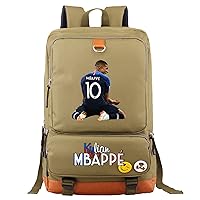 Kylian Mbappe Classic Laptop Knapsack-Unisex Lightweight Casual Backpack Waterproof Travel Daypack